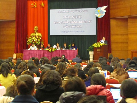 Hội nghị Ban chấp hành Hội phụ nữ Việt Nam khóa XI - ảnh 1